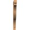 Ekena Millwork Funston Block Smooth Bracket, Western Red Cedar, 3 1/2"W x 40"D x 40"H BKT04X40X40FST05SWR - alternate 4